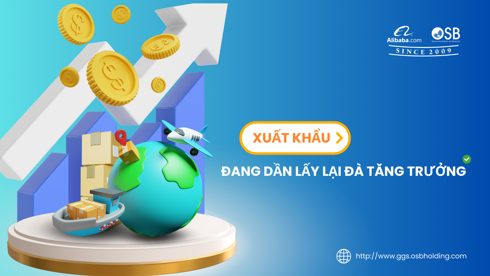 XUẤT KHẨU ĐANG DẦN LẤY LẠI TỐC ĐỘ TĂNG TRƯỞNG 